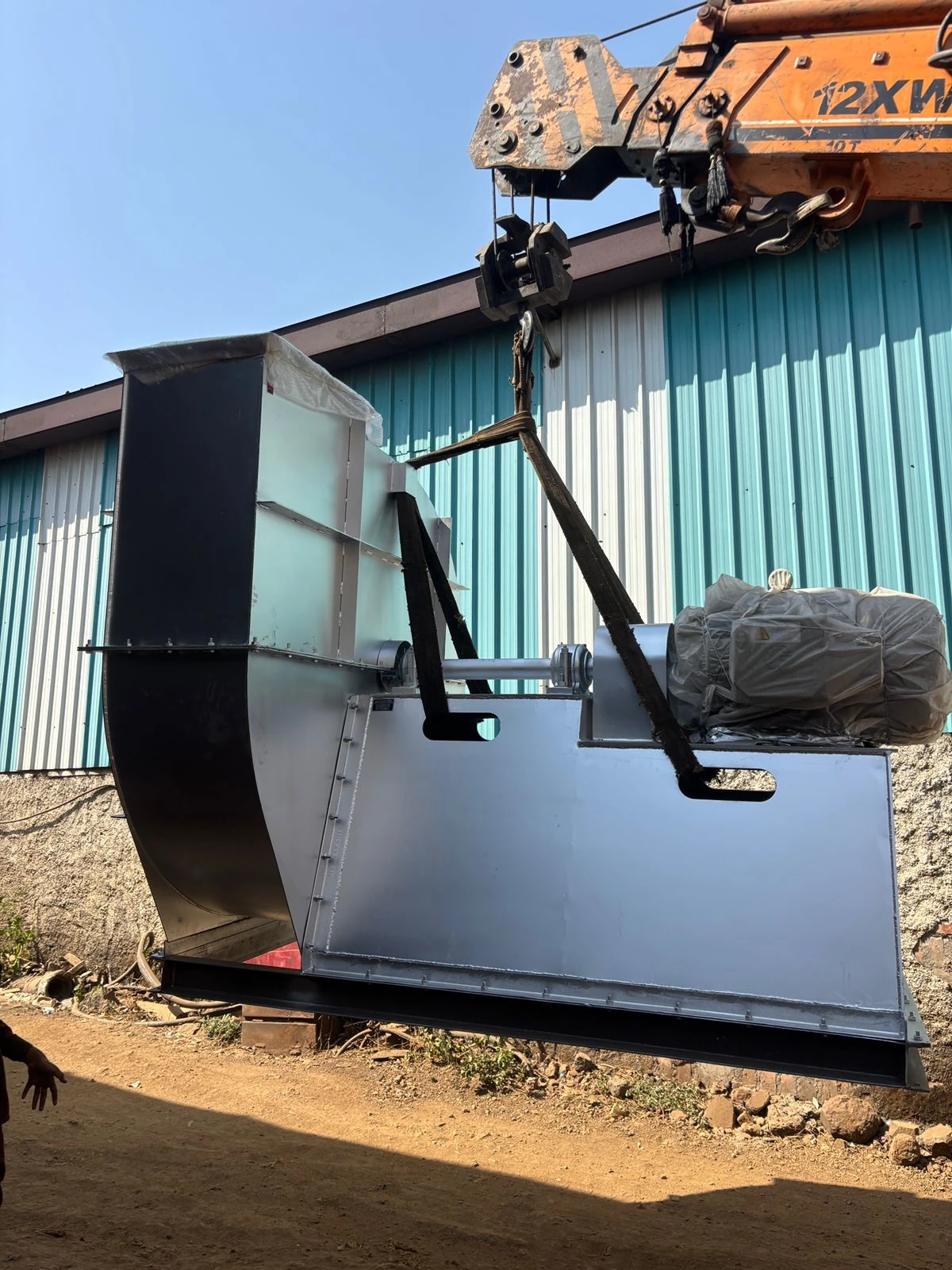 Air pollution control equipment — bag filter system fabricated by Capitals Engineering